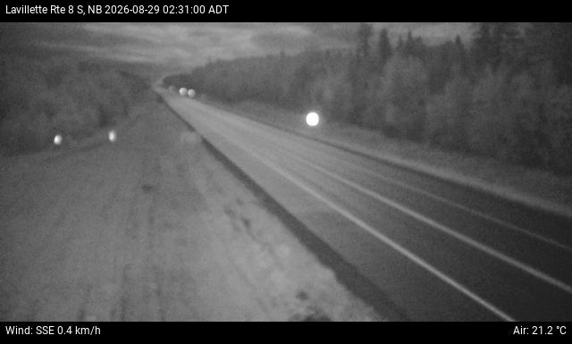 Web Cam image of Lavillette (NB Highway 8)