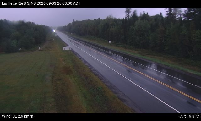 Web Cam image of Lavillette (NB Highway 8)
