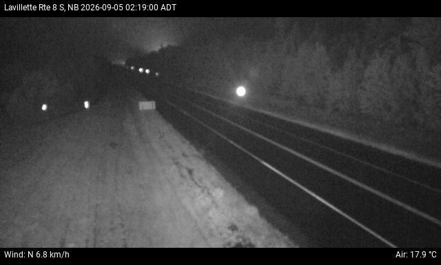 Web Cam image of Lavillette (NB Highway 8)