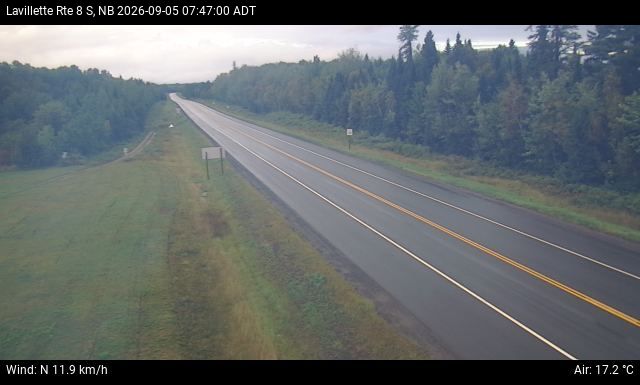 Web Cam image of Lavillette (NB Highway 8)