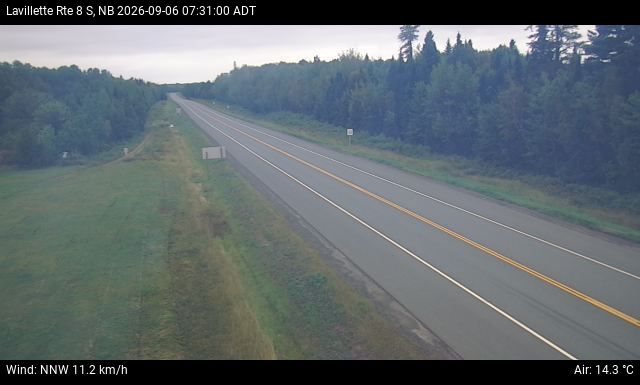 Web Cam image of Lavillette (NB Highway 8)