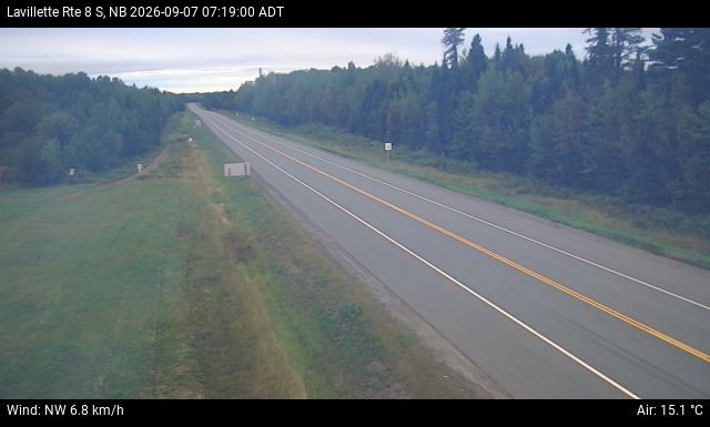 Web Cam image of Lavillette (NB Highway 8)