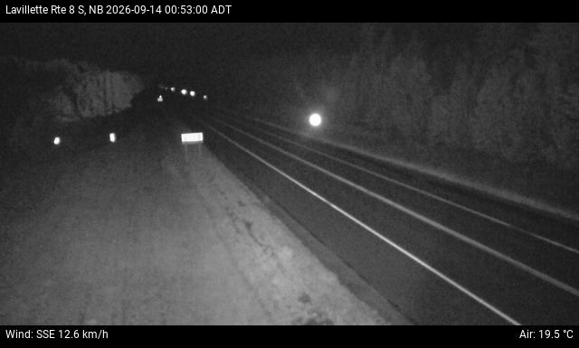 Web Cam image of Lavillette (NB Highway 8)