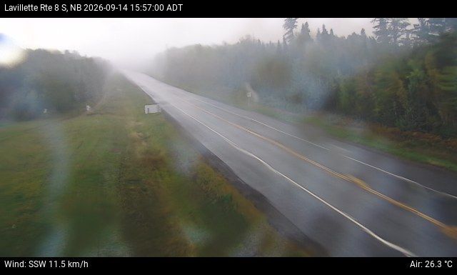 Web Cam image of Lavillette (NB Highway 8)
