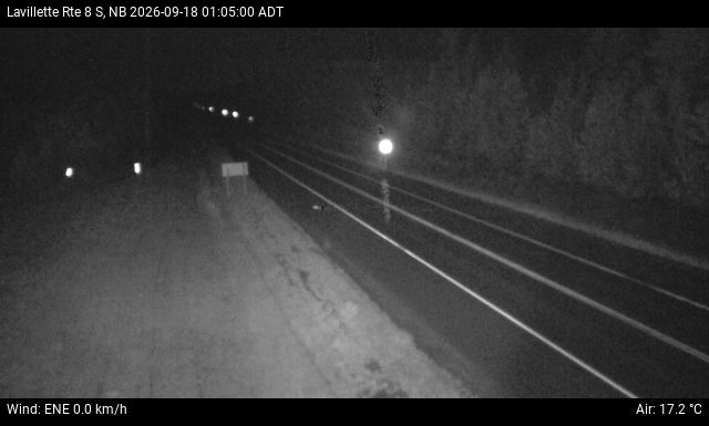 Web Cam image of Lavillette (NB Highway 8)