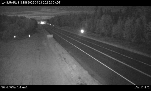 Web Cam image of Lavillette (NB Highway 8)
