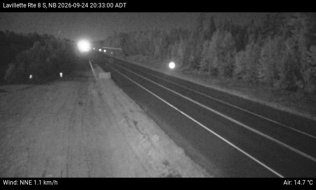 Web Cam image of Lavillette (NB Highway 8)