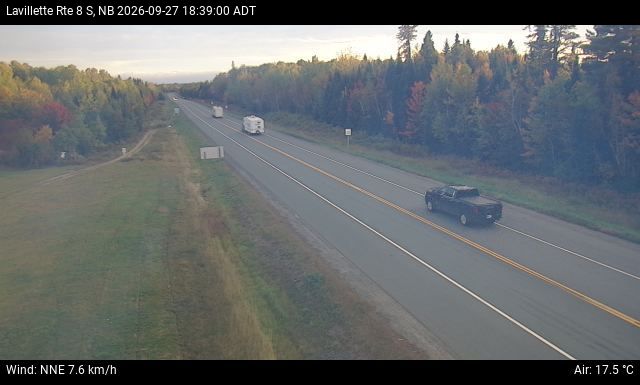 Web Cam image of Lavillette (NB Highway 8)