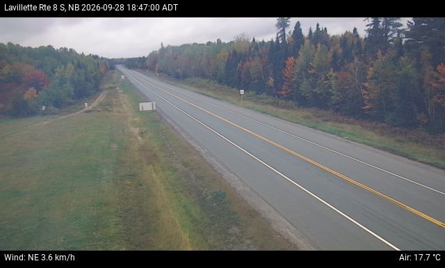 Web Cam image of Lavillette (NB Highway 8)