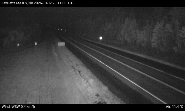 Web Cam image of Lavillette (NB Highway 8)