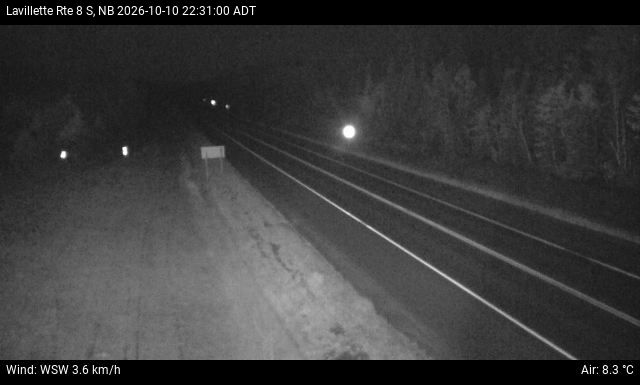 Web Cam image of Lavillette (NB Highway 8)