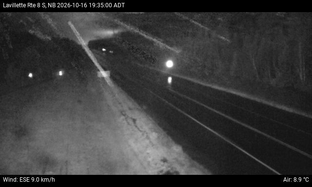Web Cam image of Lavillette (NB Highway 8)