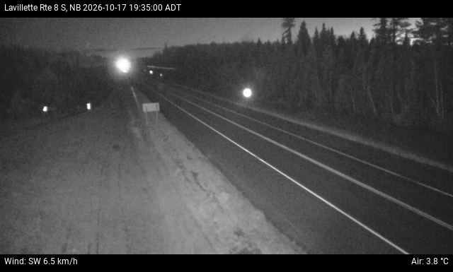 Web Cam image of Lavillette (NB Highway 8)