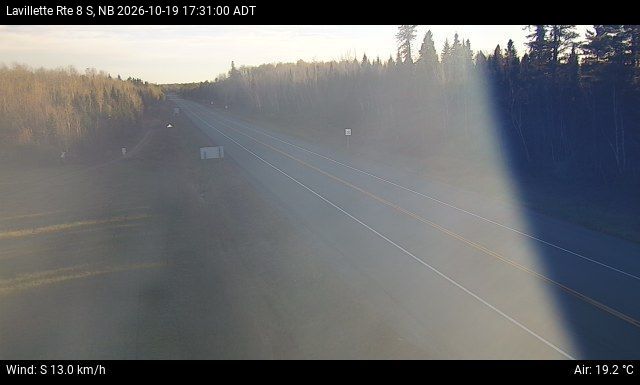 Web Cam image of Lavillette (NB Highway 8)