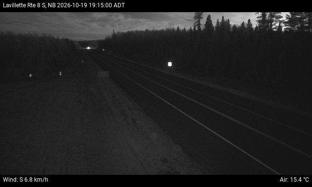 Web Cam image of Lavillette (NB Highway 8)