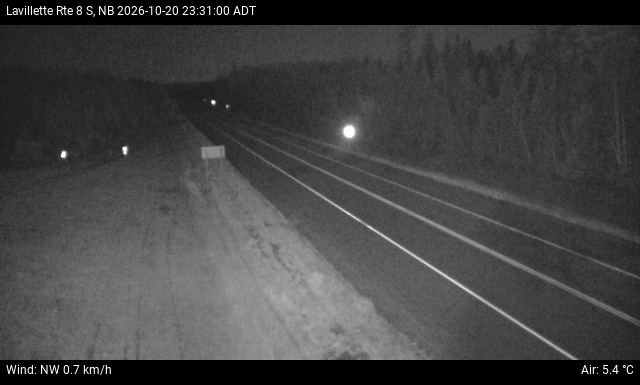 Web Cam image of Lavillette (NB Highway 8)