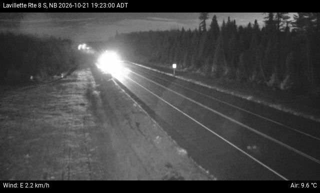 Web Cam image of Lavillette (NB Highway 8)