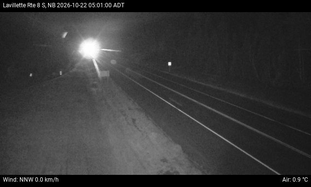 Web Cam image of Lavillette (NB Highway 8)