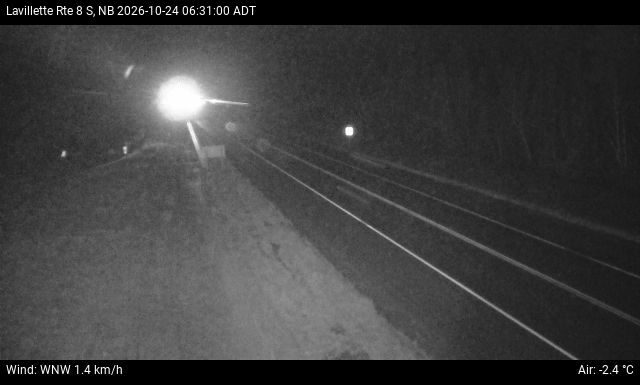 Web Cam image of Lavillette (NB Highway 8)