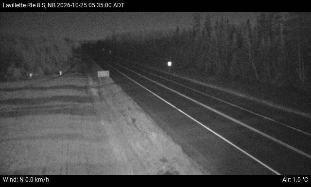 Web Cam image of Lavillette (NB Highway 8)