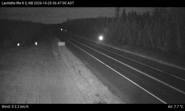 Web Cam image of Lavillette (NB Highway 8)